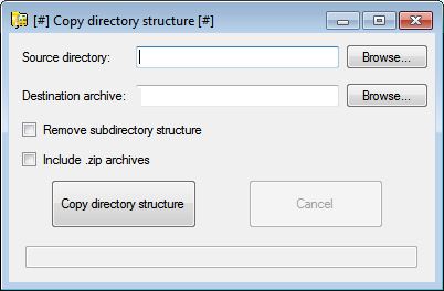 Copy Directory Structure Portable