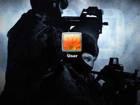 Counter Strike Logon Screen