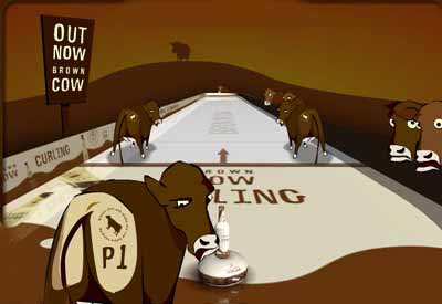 Cow Curling