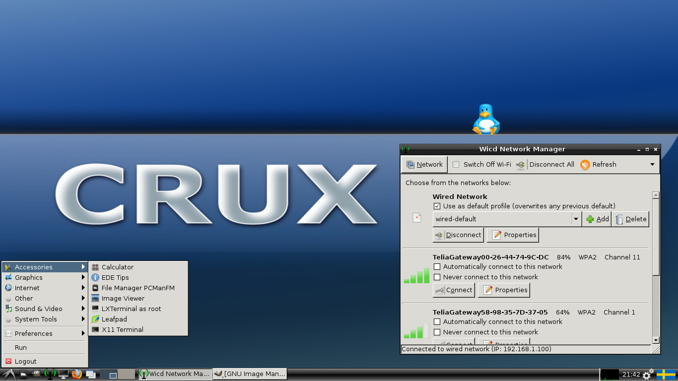 CruxEX Linux Live CD/USB