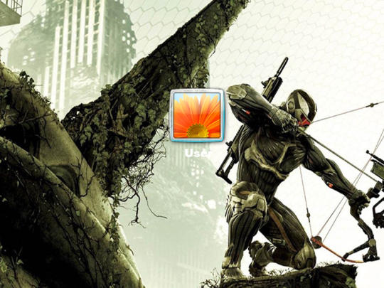 Crysis Predator Bow Logon Screen