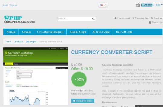 Currency Conversion Script