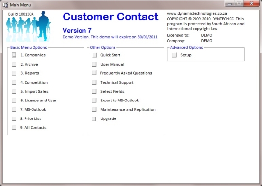 Customer Contact