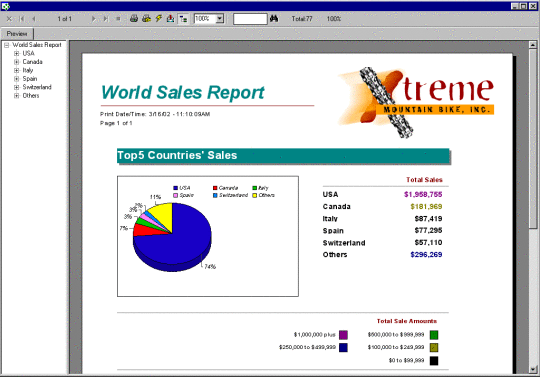 cView Crystal Reports Viewer