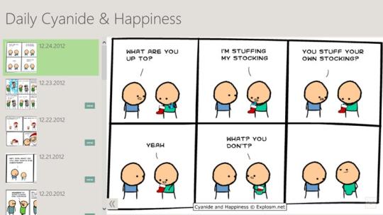 Daily Cyanide & Happiness for Windows 8