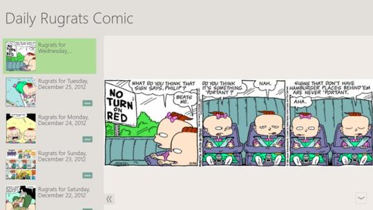 Daily Rugrats Comic for Windows 8