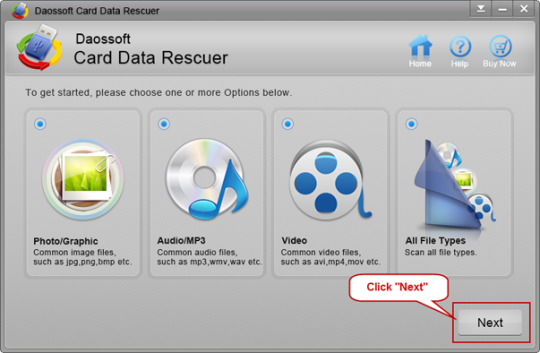 Daossoft Card Data Rescuer