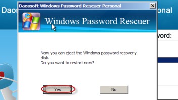 Daossoft Windows Password Rescuer Personal
