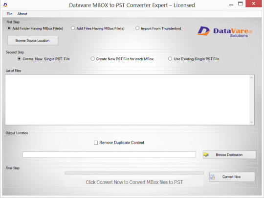 Datavare MBOX to PST Converter Expert