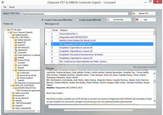 Datavare PST to MBOX Converter Expert