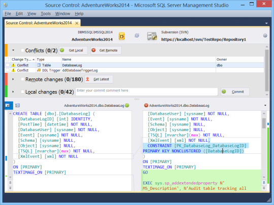 dbForge Source Control for SQL Server