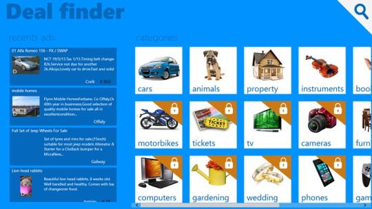 Dealfinder for Windows 8