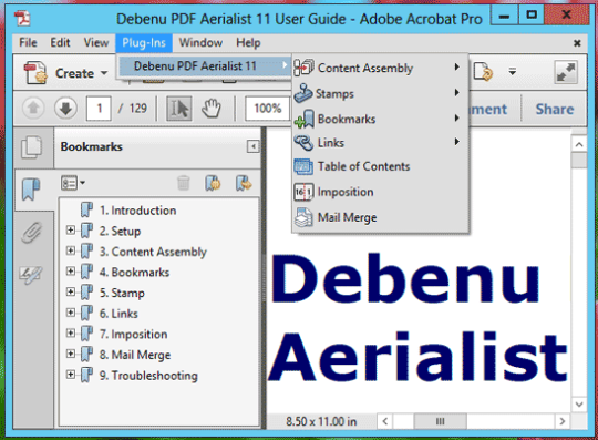 Debenu PDF Aerialist