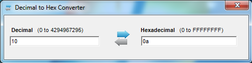 Decimal to Hexadecimal Converter