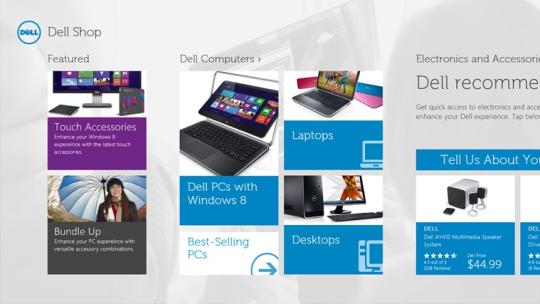 Dell Shop for Windows 8