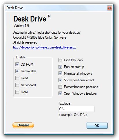 Desk Drive (64-Bit)