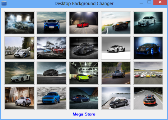 Desktop Background Changer (Cars Edition)