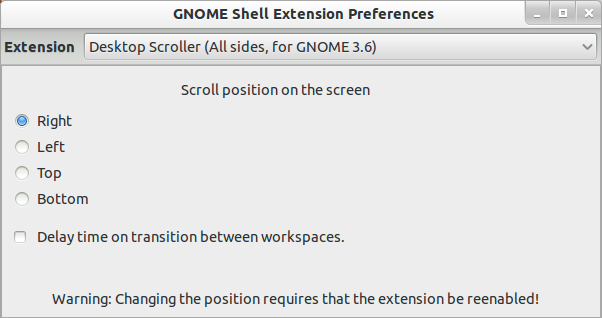 Desktop Scroller (All sides, for GNOME 3.6)