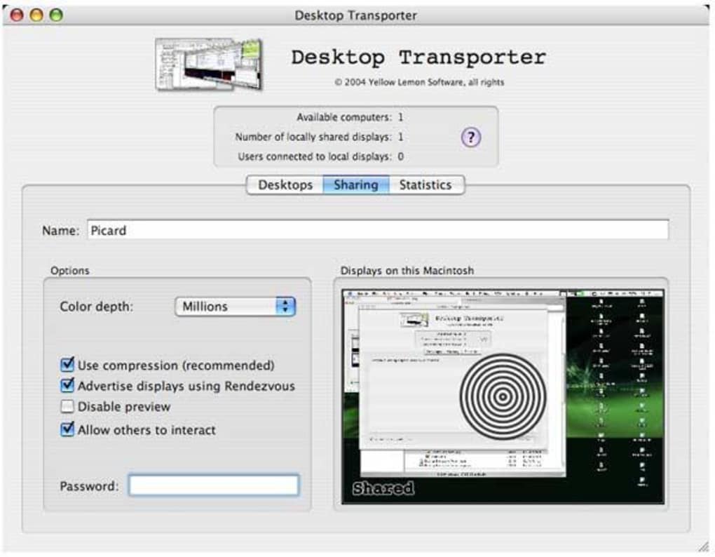Desktop Transporter