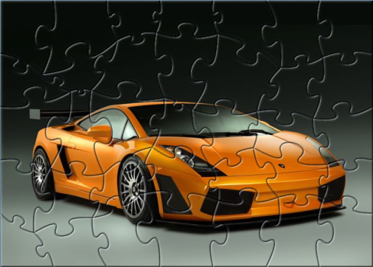 DGRO Super Car Puzzle