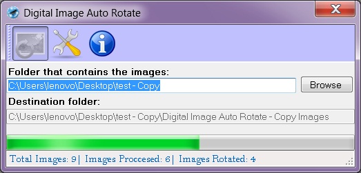 Digital Image Auto Rotate & Edit