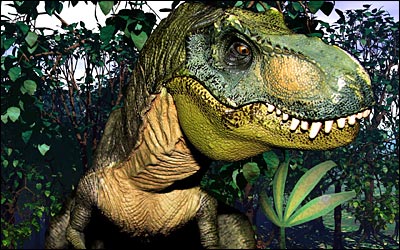 Dinosaur Park Widescreen Screensaver