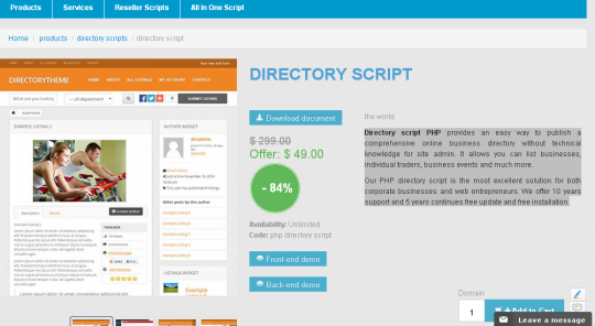 Directory Script