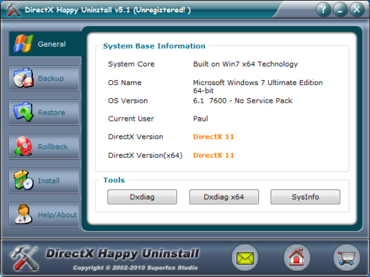 DirectX Happy Uninstall x64