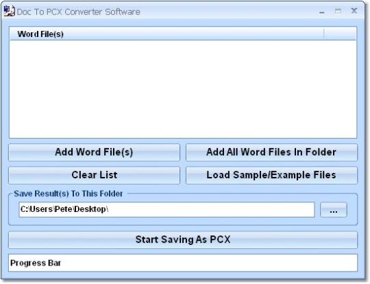 Doc To PCX Converter Software