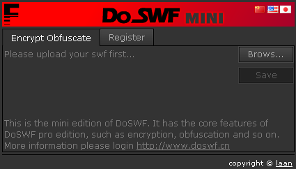 DoSWF Mini (Flash SWF Encryptor)