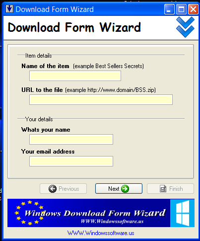 Download Form Wizard