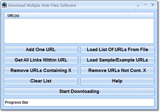 Download Multiple Web Files Software