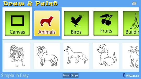 Draw & Paint for kids by WAGmob