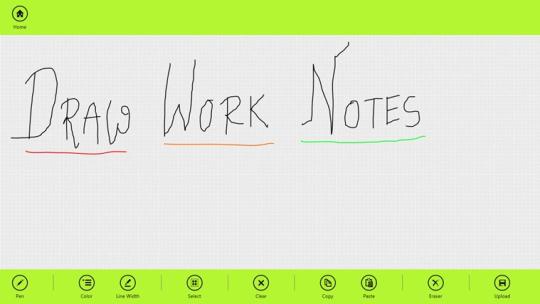 Draw Work Notes for Windows 8