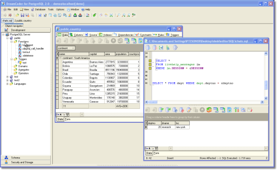 DreamCoder for PostgreSQL Enterprise