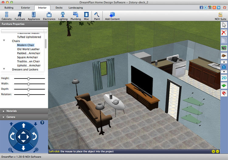DreamPlan Plus Home Design Software for Mac