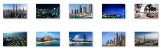 Dubai Skyscrapers Windows 7 Theme
