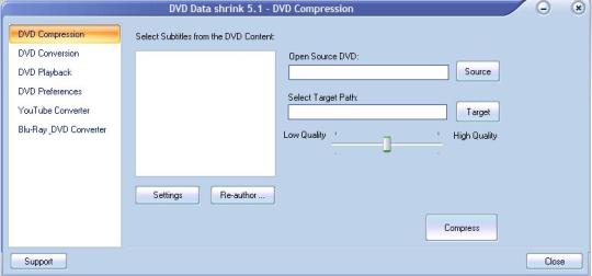 DVD Data Shrink
