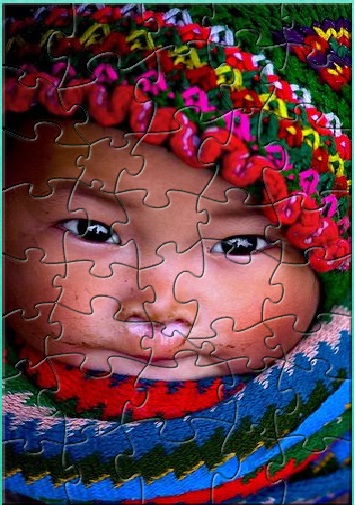 DVKC Cute Baby Puzzle