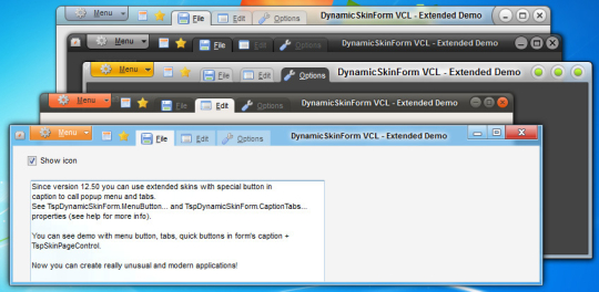 DynamicSkinForm for C++Builder XE