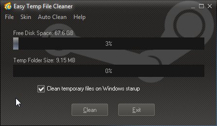 Easy Temp File Cleaner