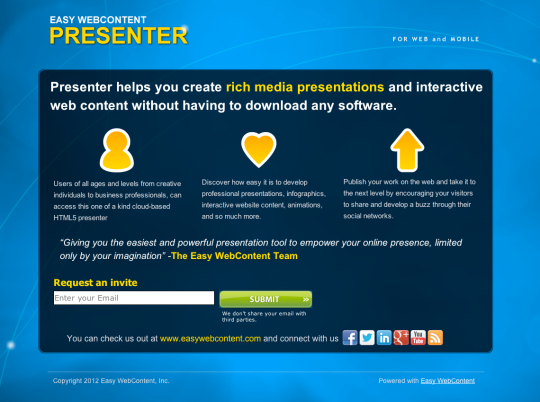 Easy WebContent Presenter