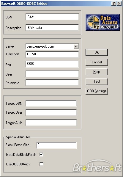 Easysoft ODBC-ODBC Bridge (Client)