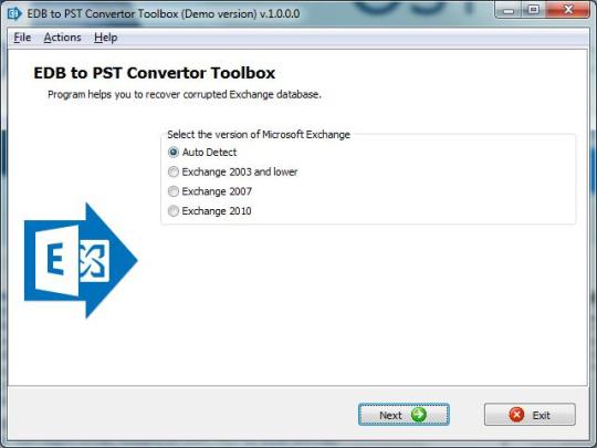 EDB to PST Converter Toolbox