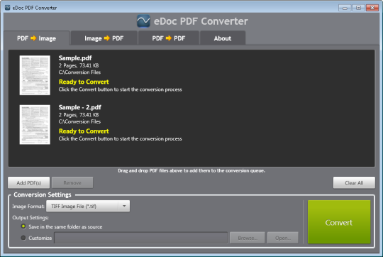 eDoc PDF Converter