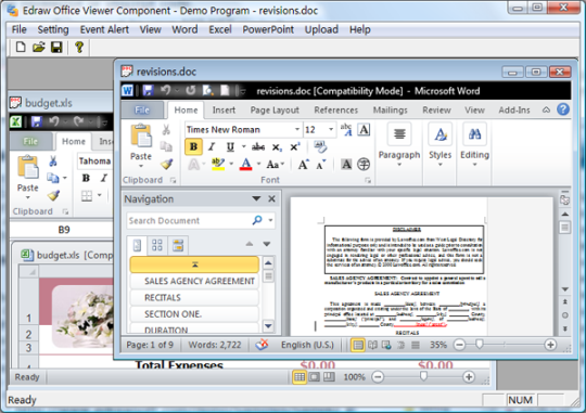 Edraw Office Viewer Component