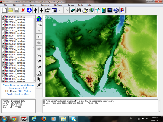 Elshayal Smart GIS Map Editor and Surface Analysis