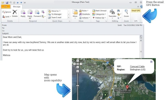 eMail GPS for MS Outlook