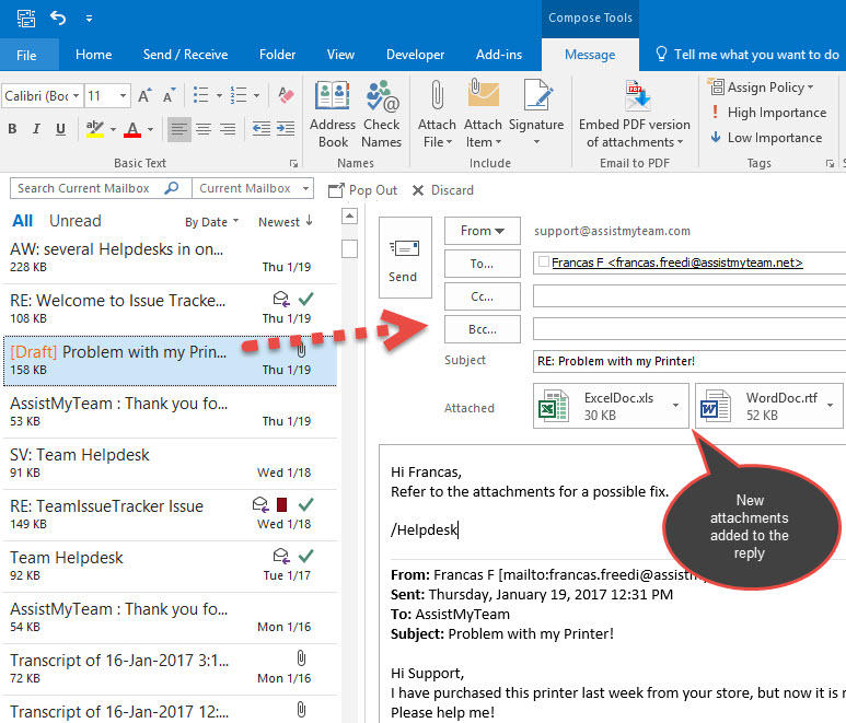 Email to PDF for Outlook