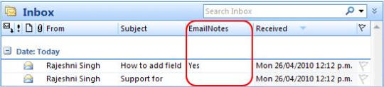 EmailNotes for Outlook (64-Bit)